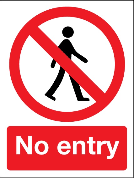 No-entry